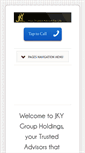 Mobile Screenshot of jkygrp.com