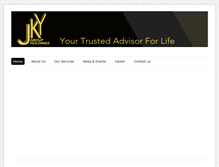 Tablet Screenshot of jkygrp.com